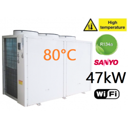 ปั๊มความร้อนน้ำ 47kW อุณหภูมิสูง