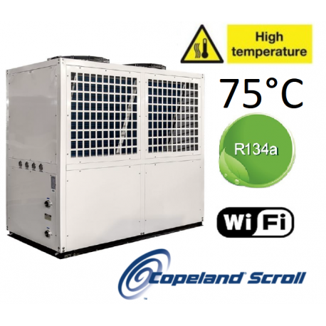 Pac air eau 60kw alta temperatura