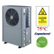 Ilma-vesilämpöpumppu 12kW korkea lämpötila 75°C