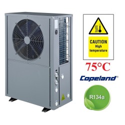 Αντλία θερμότητας αέρα-νερού 7,5kW υψηλή θερμοκρασία 75°C