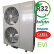 Bomba de calor a ar DC Inverter + EVI 25kW R32
