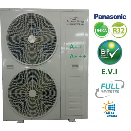 DC inverter solvärmepump 19kw