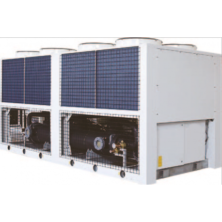 550kw lucht/water warmtepomp omkeerbaar