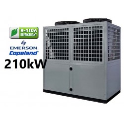 CAP AIR/WATER TO POOL COLLECTIVE OF 100 KW FOR SWIMMING POOL