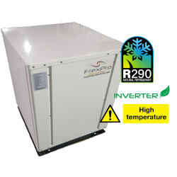 Bomba de calor de fuente de agua 25kw inversor (R290)