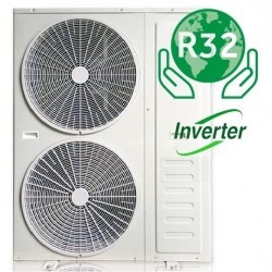 Ilma-vesilämpöpumppu 17 kW DC inverter