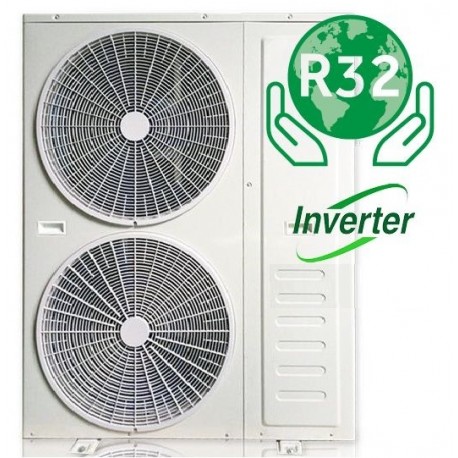 Ilmanlähteen lämpöpumppu Invertteri 17kW