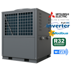 Full DC Inverter Pool-Wärmepumpe 76 kW AEPDC/76-R32