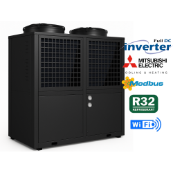 Αντλία Θερμότητας Full DC Inverter για Πισίνα – AEPDC/100-R32 – 100 kW (μέγιστη ισχύς 136 kW)