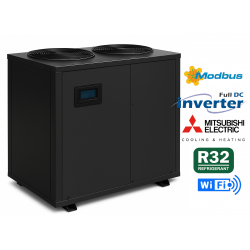 Värmepump för pool – Full DC Inverter 50 kW (max. 70 kW) – R32 – AEPDC/50-R32