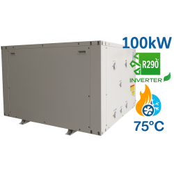 Тепловой насос вода-вода 50kw R290 (Геотермальный)