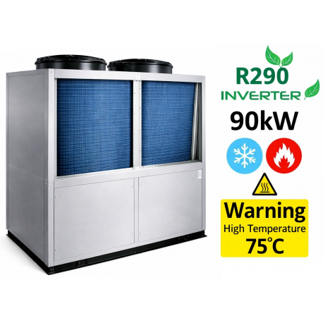 Pac air/eau dc inverter R290 50kW