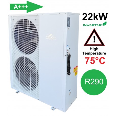Dc inverter hittepomp 22kW R290