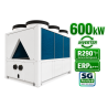 Bomba de calor ar água 600 kW inverter R290