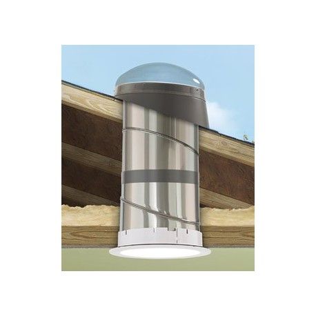 34cm - stive rør ovenlys