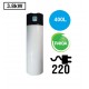 Termodynamiske bolden 3800W 400L med solar funktion
