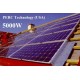 PERC fotovoltaik 5kW pada grid