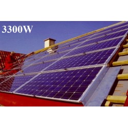 Kit de grade solar fotovoltaica 3kW