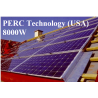 Off-grid PERC fotovoltaïsche 8kW zonnekit