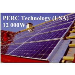Kit solare off-grid PERC fotovoltaico da 12kW