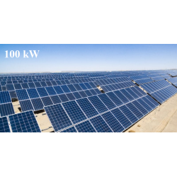 Stazione solare fotovoltaica autoconsumo da 100kW