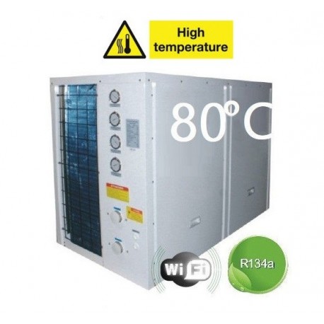 Cap AIR/water 26kW high temperature 85 ° c.