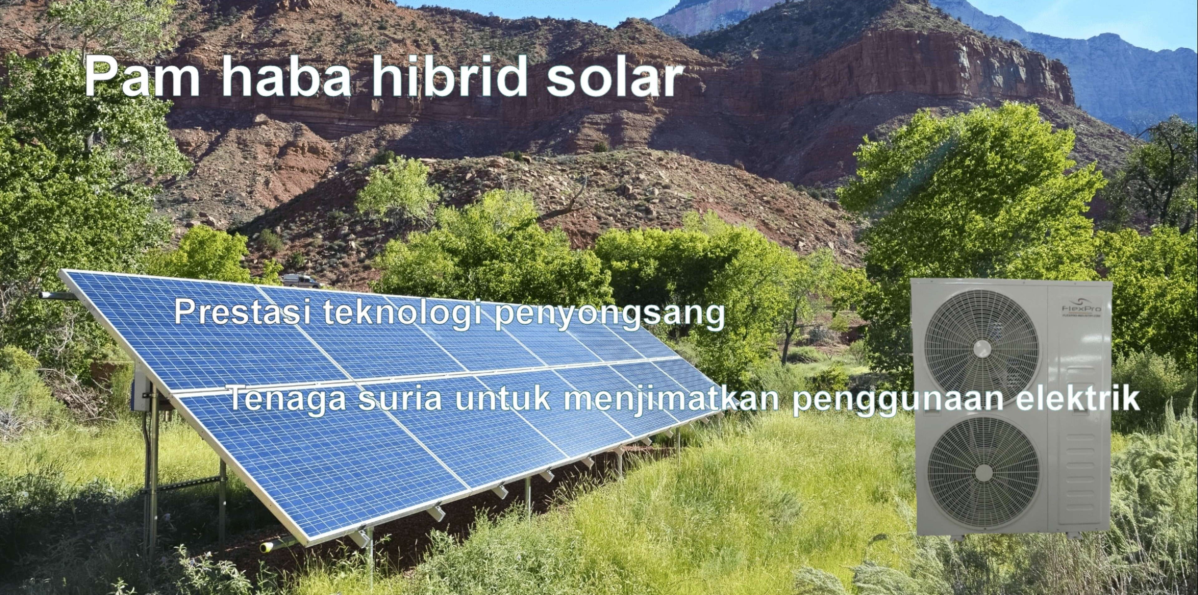 Pam haba solar hibrid