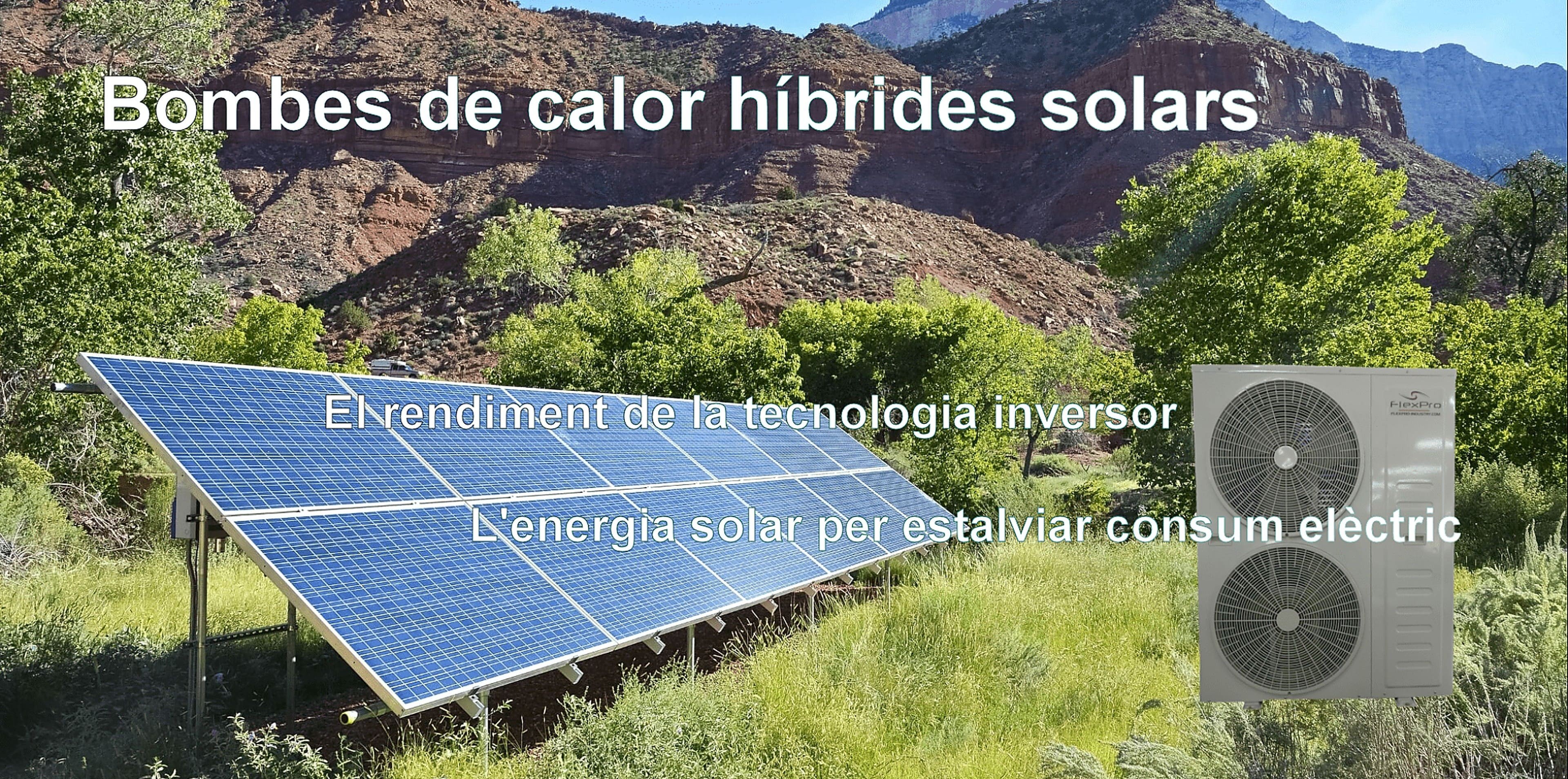 Bombes de calor solar h&iacute;brides