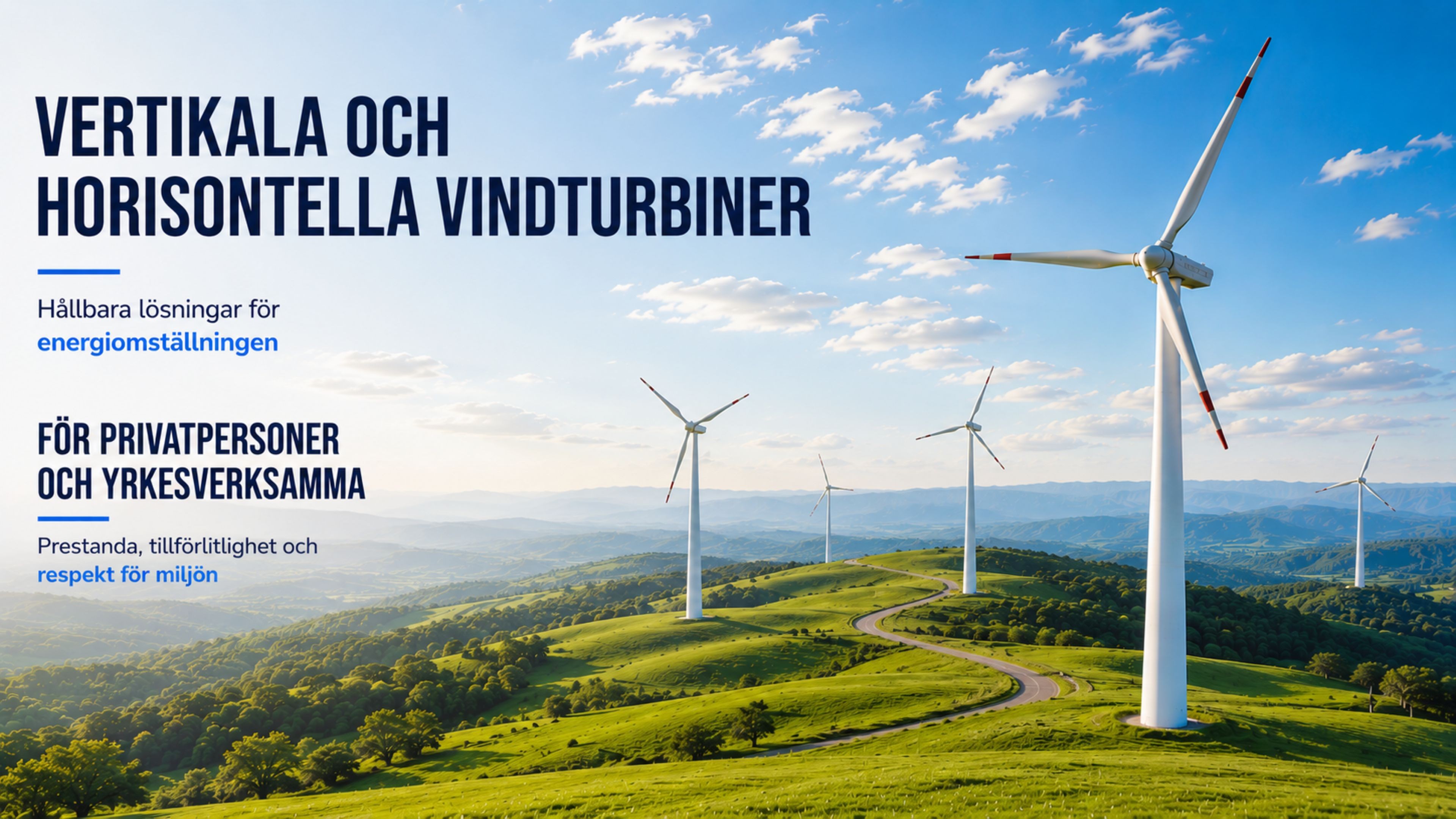 horisontella och vertikala vindkraftverk