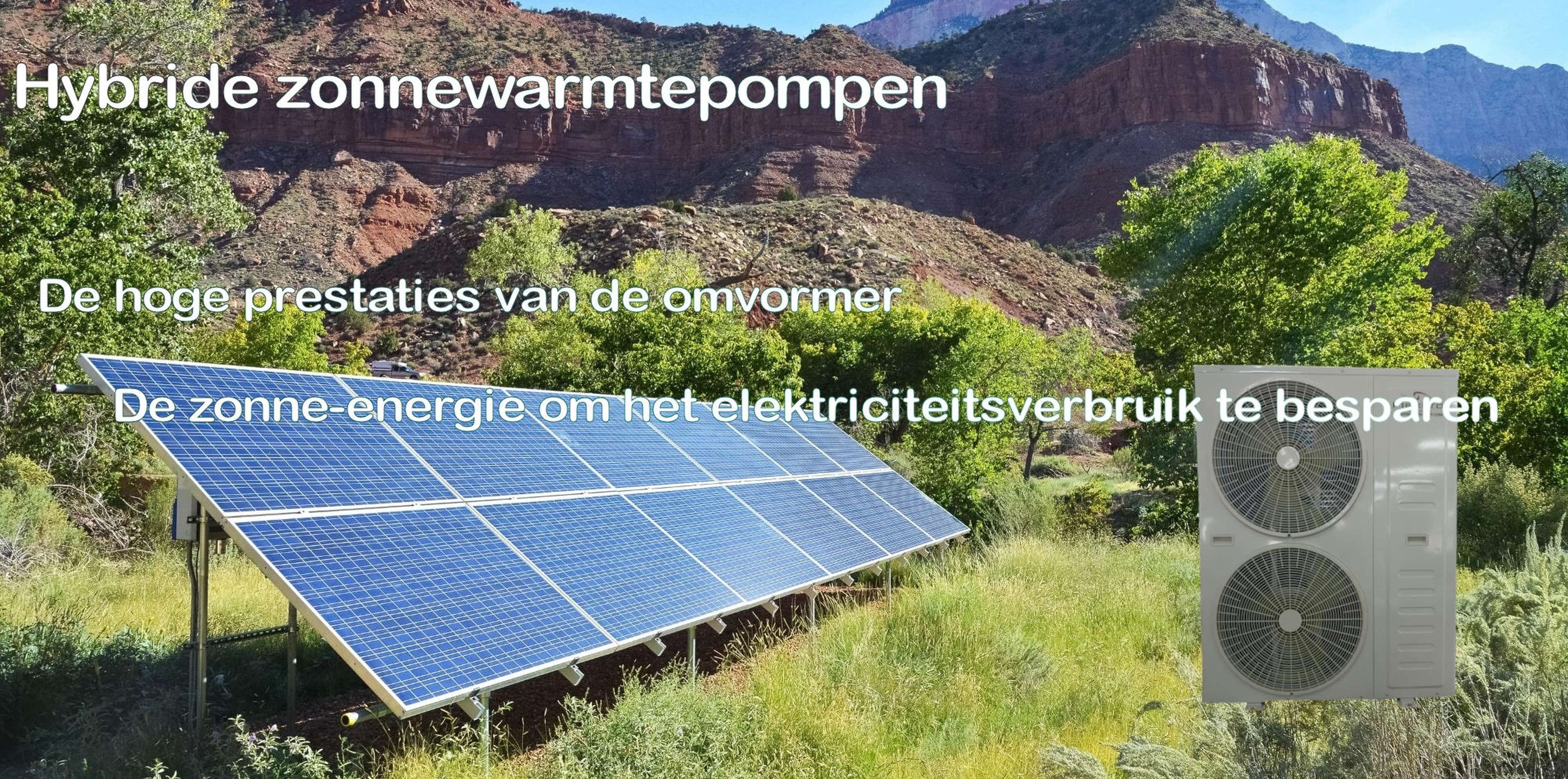 Hybride zonnewarmtepompen